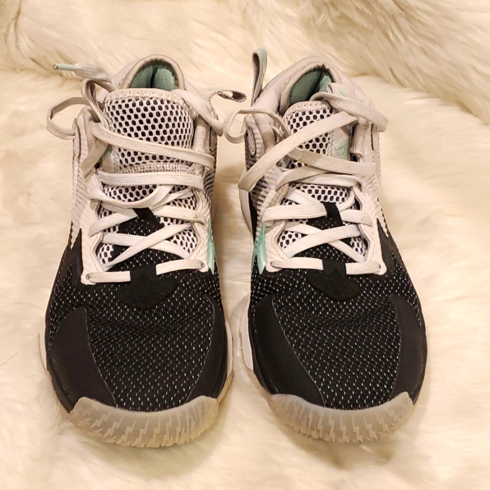 Adidas DAME 8 Damian Lillard 4th Quarter KO  Gray/Mint  Women Size 6.5